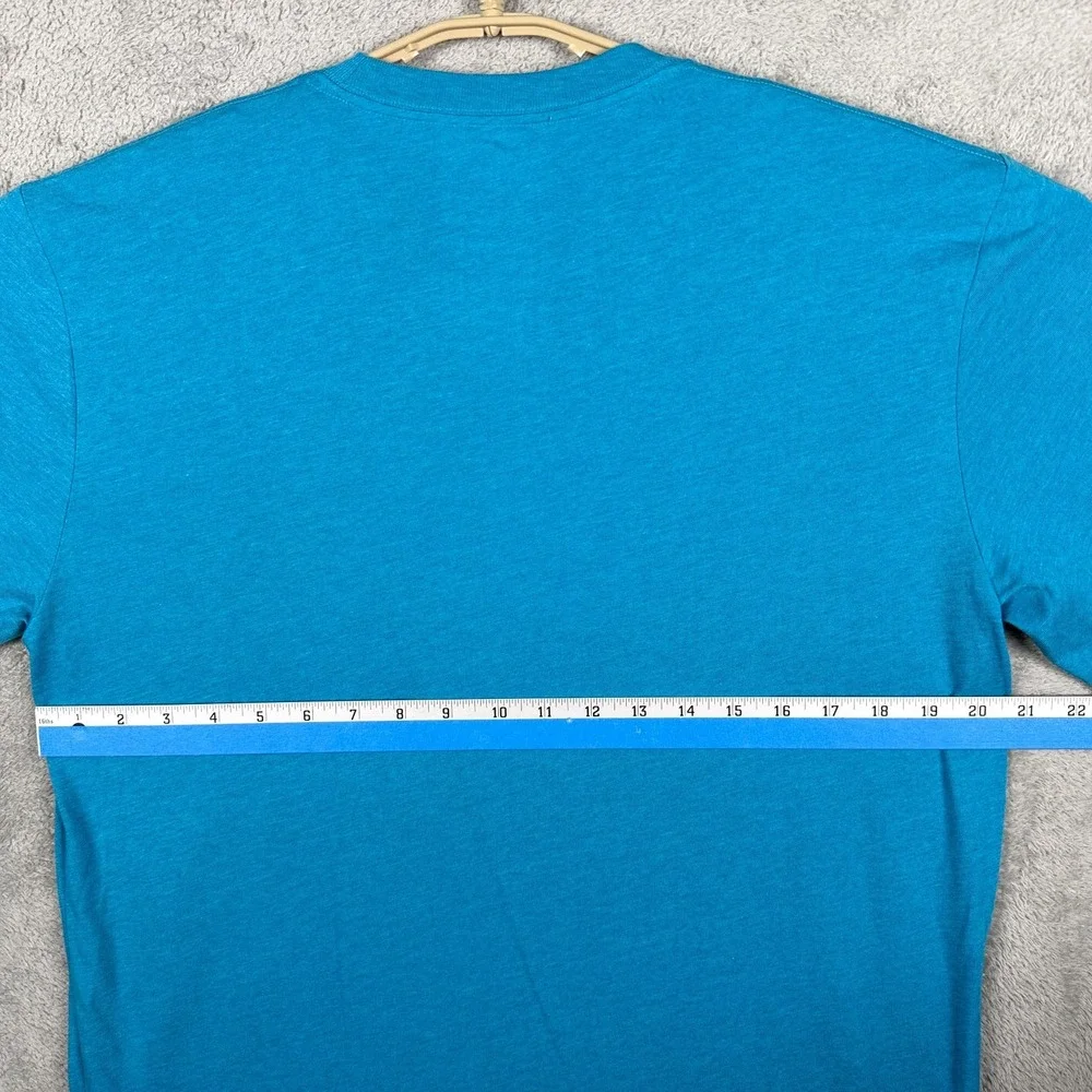 The North Face Mens Blue Halfdome Standard Fit Crew Short Sleeve Tee NF0A3VHKE7J